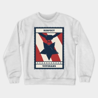 Respect Veterans Crewneck Sweatshirt